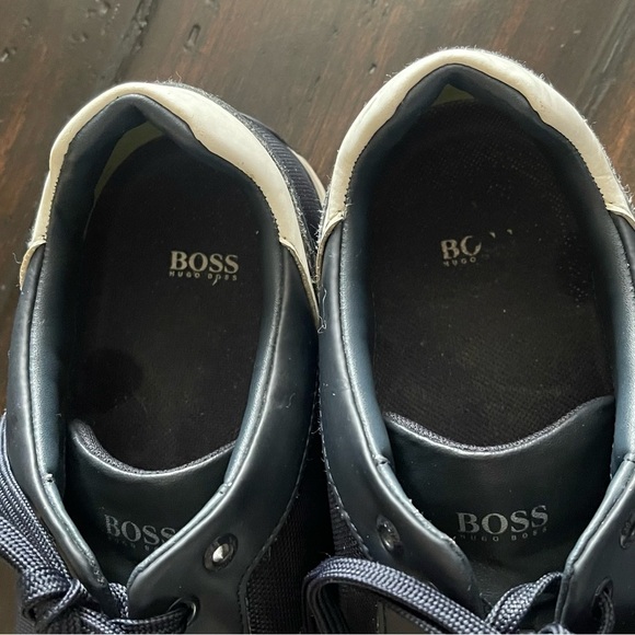 Hugo Boss Men's Saturn Low Profile Mesh Sneaker - Picture 10 of 16